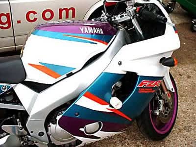 CRASHPADY CLASSIC RG RACING YAMAHA FZR600R BLACK 1