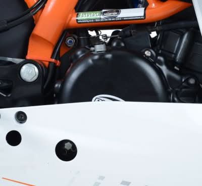 ZESTAW OSŁON SILNIKA RG RACING KTM RC125/200, 125 DUKE 16, 200 DUKE 16- (2 CZĘŚCI) BLACK 9