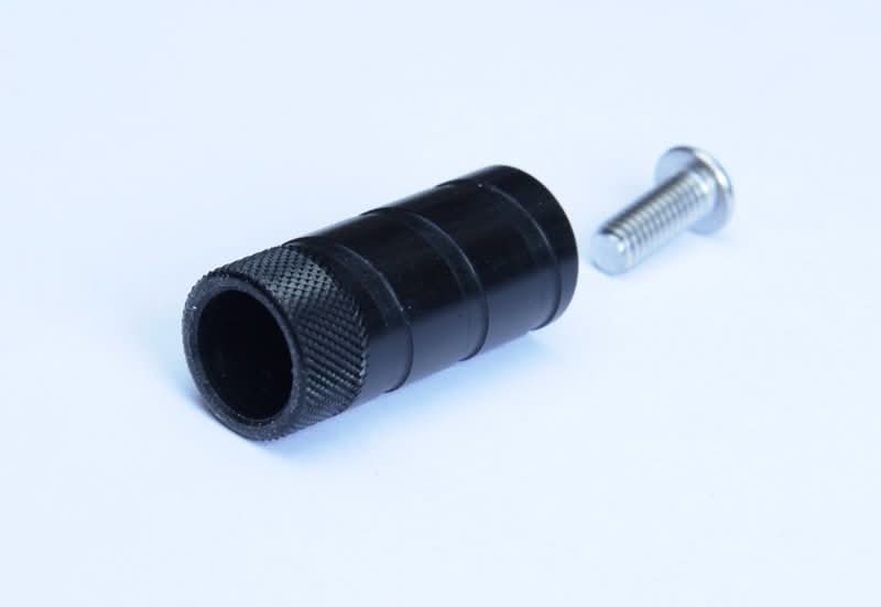 REGULOWANA UNIWERSALNA KOŃCÓWKA DŹWIGNI ZMIANY BIEGÓW LUB HAMULCA RG RACING (1SZT.) BLACK 1