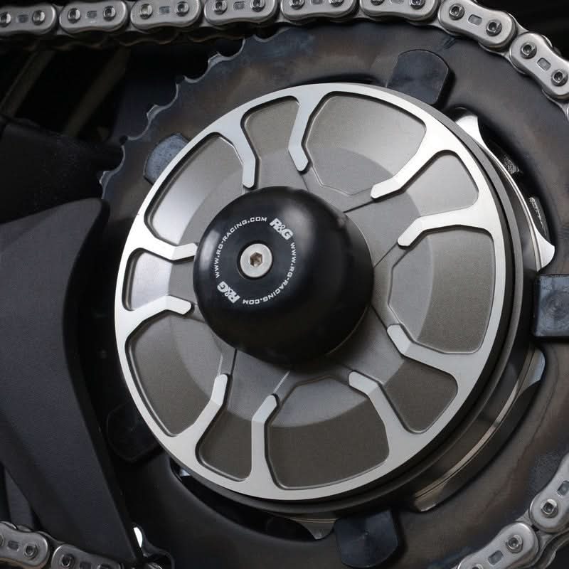 SLIDERY WAHACZA RG RACING KAWASAKI H2 SX, LEWA STRONA BLACK 1