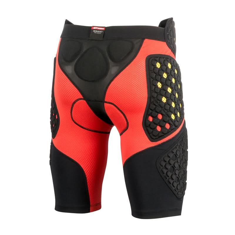 Spodenki z Ochraniaczami Alpinestars Sequence Pro Black/Red 2 252170_ZAL485538.jpg