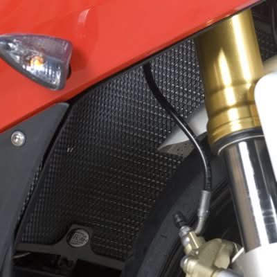 OSŁONA CHŁODNICY RG RACING BMW S1000RR 10- 14/HP4/S1000R 14- 16 BLACK 1
