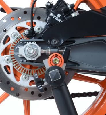ROLKI WAHACZA M10 RG RACING Z750 -06, ZX-10R -07, ZX12-R, Z250SL, NINJA - ORANGE 11