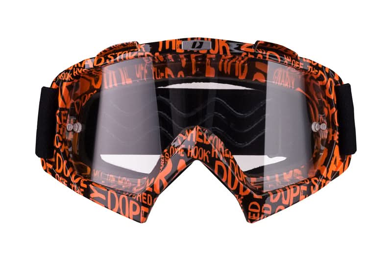 Gogle iMX Racing Mud Graphic Orange/Black z Szybą Clear (1 szyba w zestawie) 3 164714_ZAL254228.jpg