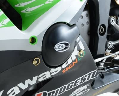 OSŁONA SILNIKA RG RACING KAWASAKI ZX6-R 05-06, LEWA STRONA OSŁONA GENERATORA BLACK 3