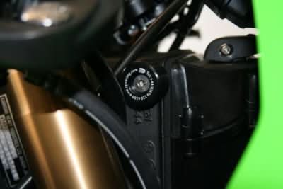 ODBOJNIKI KIEROWNICY RG RACING ZX-10R 04- 05, 08- 10/ZX636 03- 04/ZX636 19- BLACK 1