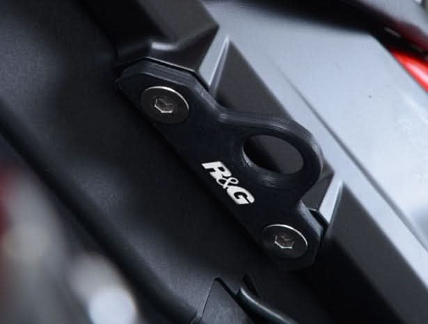 UCHWYTY NA PASY TRANSPORTOWE RG RACING HONDA CBR1000RR (17-), SP (17-), SP2 (17-), PARA BLACK 1