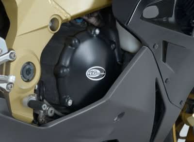 ZESTAW OSŁON SILNIKA RG RACING APRILIA RSVR 1000 04-, FALCO, TUONO 06-10 (2 CZĘŚCI) BLACK 1