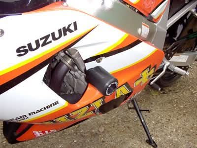CRASHPADY CLASSIC RG RACING SUZUKI GSXR750 00- 03 BLACK 1
