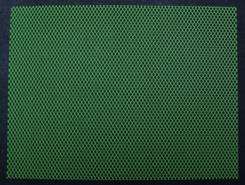 OSŁONA CHŁODNICY RG RACING UNIWERSALNA 12X16 GREEN 1