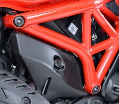 ZAŚLEPKI RAMY RG RACING DUCATI MONSTER 1200/MONSTER 1200 S/MONSTER 821 1