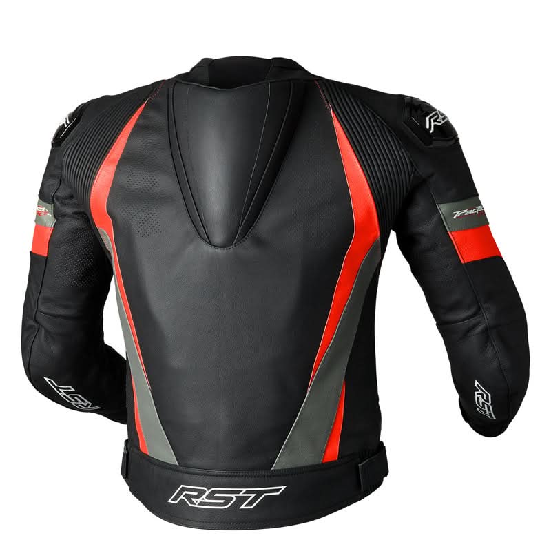 Kurtka Skórzana Rst Tractech Evo 4 Ce Black/Grey/Flo Red 2 281267_ZAL571309.jpg