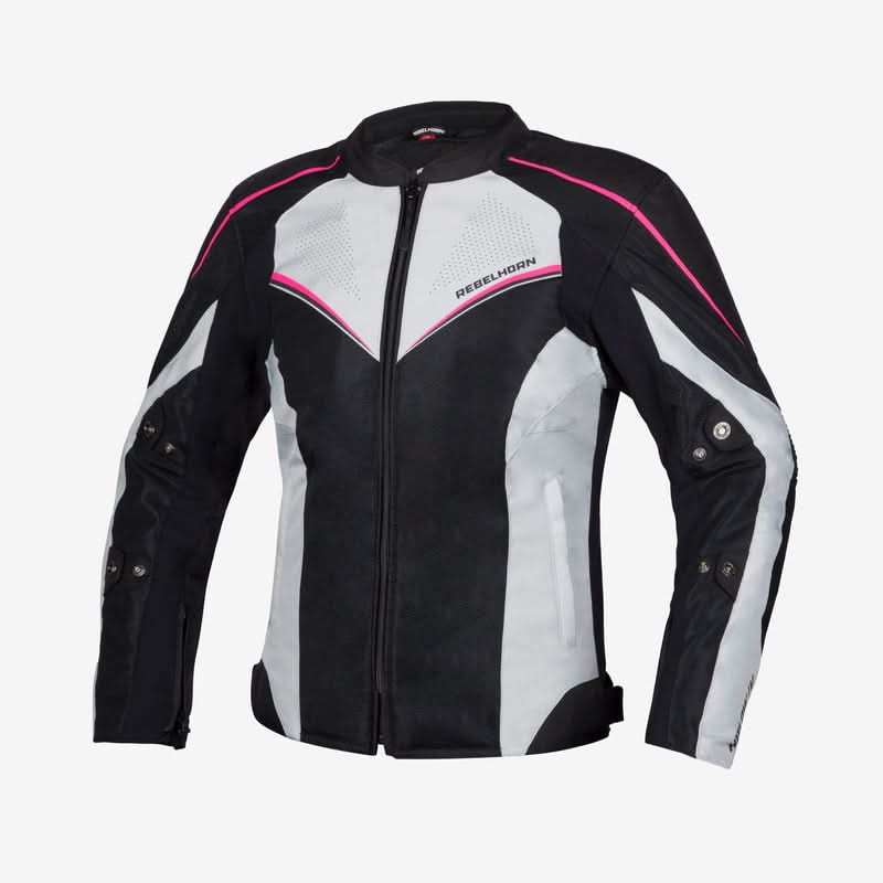 Motocyklowa Kurtka Tekstylna Rebelhorn Hiflow IV Lady Black/Silver/Flo Pink 1 215013_ZAL420768.jpg