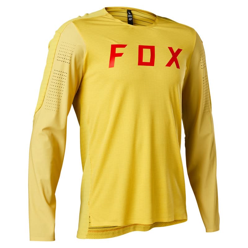 Koszulka Rowerowa z Długim Rękawem Fox Flexair Pro Pear Yellow 1 228267_ZAL458886.jpg