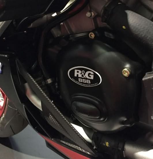 OSŁONA SILNIKA RG RACING APRILIA RSV4/ V4 TUONO 18-, LEWA STRONA BLACK RACE 1