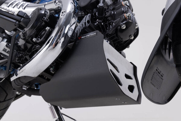 OSŁONA SILNIKA PŁYTA POD SILNIK SW-MOTECH HONDA DAX 125 (22-) BLACK/SILVER 5