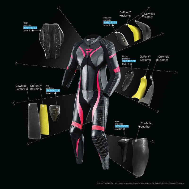 Spodnie motocyklowe skórzane damskie Rebelhorn Rebel Black Pink 5 176197_ZAL389166.jpg