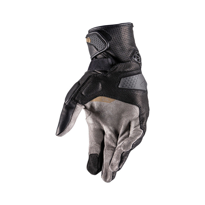 RĘKAWICE MOTOCYKLOWE LEATT ADV X-FLOW 8.5 STEALTH BLACK GREY XL 5
