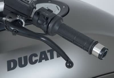 KOŃCÓWKI KIEROWNICY RG RACING DUCATI DIAVEL/DIAVEL STRADA/X-DIAVEL/X-DIAVEL S/DIAVEL 1260S BLACK 1