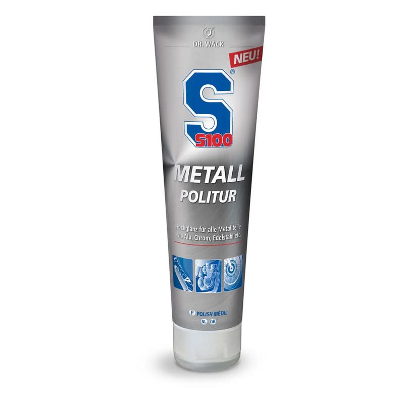 PREPARAT DO POLEROWANIA ELEMENTÓW METALOWYCH S100 METAL POLISH 100ML 1