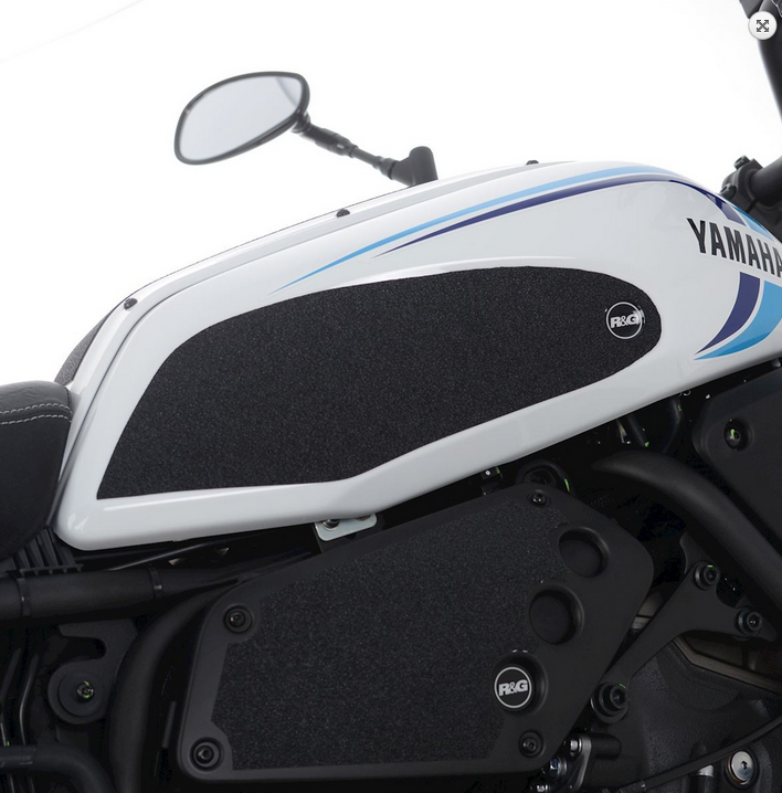 NAKLEJKA NA BAK TANKPAD ANTYPOŚLIZGOWY 4 CZĘŚCI RG RACING YAMAHA XSR700 22- BLACK 1