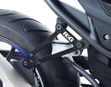 MOCOWANIE WYDECHU RG RACING HONDA CBR500R 16- BLACK 1