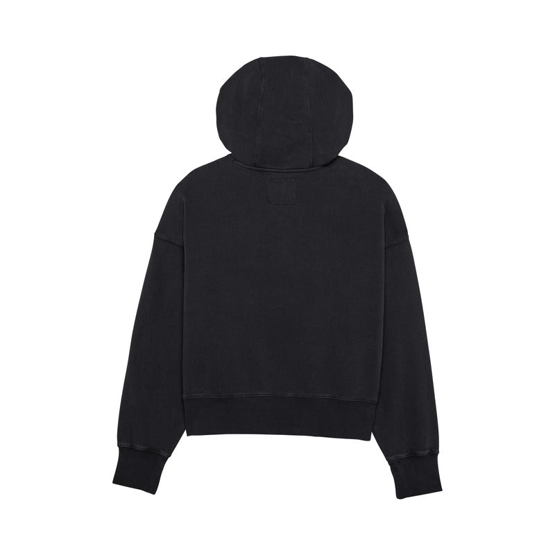 Bluza Z Kapturem Fox Lady Wordmark Oversized Fleece Po Black 3 311637_ZAL767371.jpg