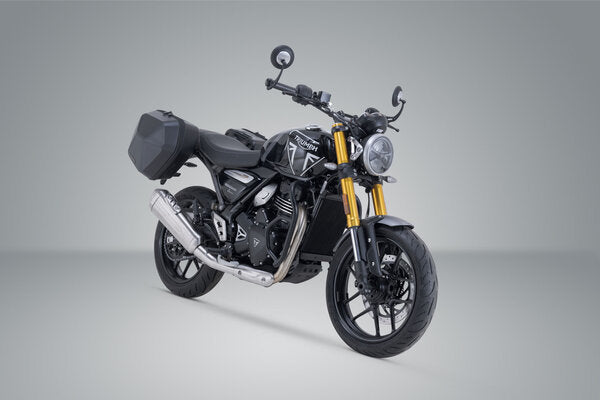 ZESTAW KUFRÓW BOCZNYCH URBAN ABS I STELAŻY SW-MOTECH TRIUMPH SPEED 400 (23-) 2X165L 3