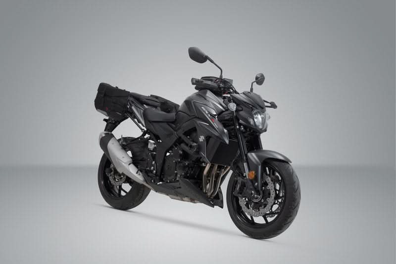 ZESTAW SAKW BOCZNYCH SYSBAG SW-MOTECH BLACK SUZUKI GSX-S 750 (16-) ANTHRACITE 10/10L 3