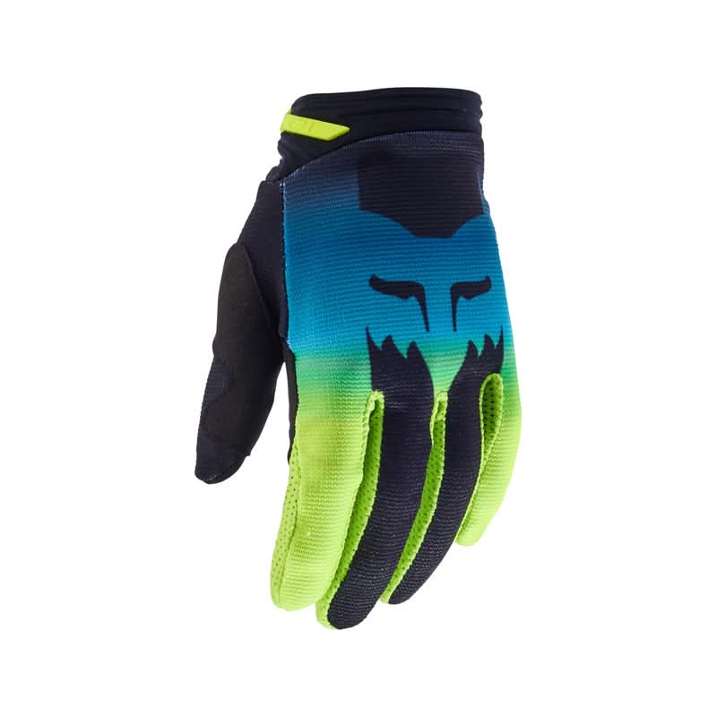 Rękawice Fox Junior 180 Flora Black/Yellow 1 285719_ZAL650226.jpg
