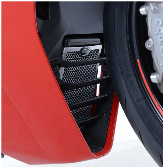 OSŁONA CHŁODNICY OLEJU RG RACING DUCATI SUPERSPORT (S) (17-) RED 1