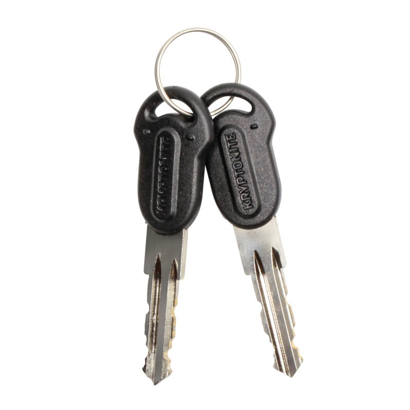 ZAPIĘCIE SKŁADANE KRYPTONITE KEEPER MINI FOLDING BLACK 80CM 13