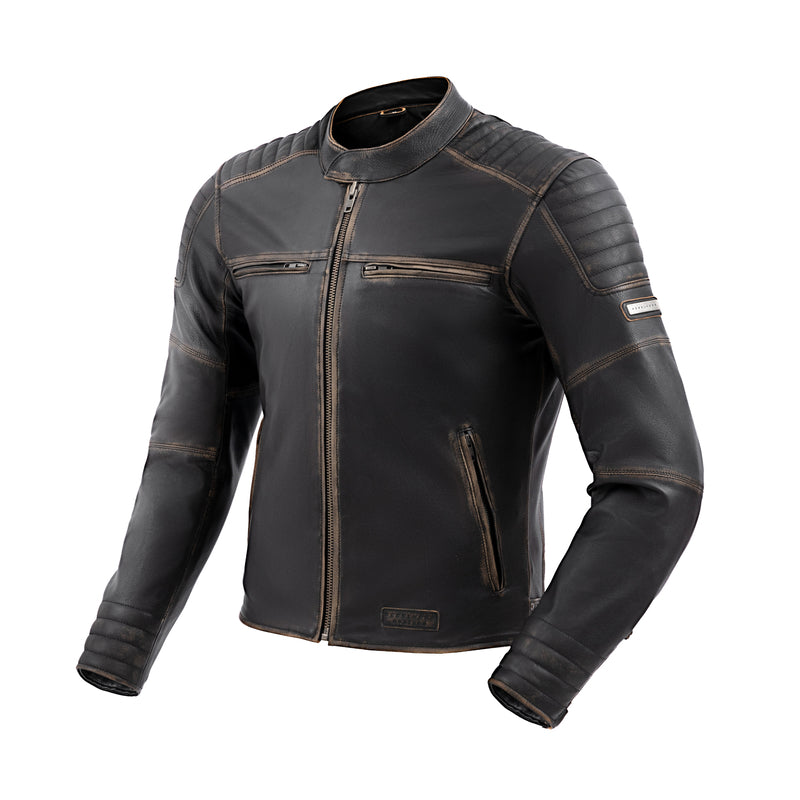 Kurtka motocyklowa skórzana Rebelhorn Hunter 2 Vintage Brown 34 277813_ZAL693380.jpg