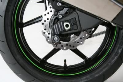 ROLKI WAHACZA M10 RG RACING Z750 -06, ZX-10R -07, ZX12-R, Z250SL, NINJA- WHITE 1