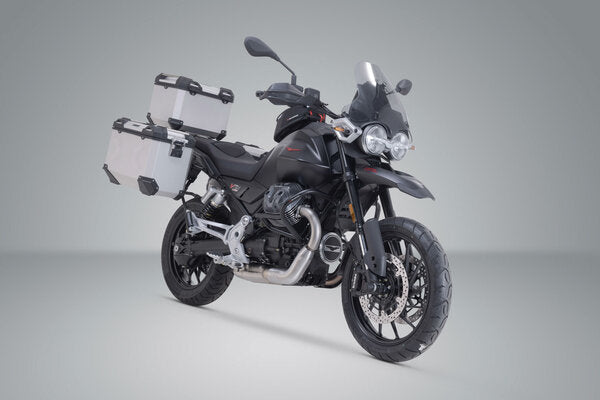 ZESTAW BAGAŻOWY ADVENTURE TRAX SW-MOTECH MOTO GUZZI V85 STRADA (24-) SILVER 3