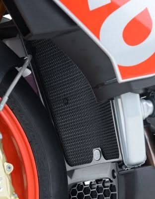 OSŁONA CHŁODNICY RG RACING APRILIA V4 TUONO 1100 15-, RSV4 RR 15-, RSV4 1100 FACTORY 19- BLACK 1