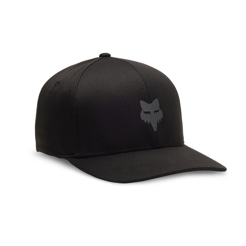 Czapka z daszkiem FOX Head Tech Flexfit Black Charcoal 1 288469_ZAL703053.jpg