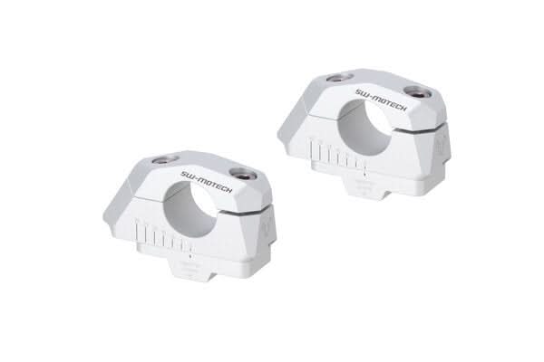 ZESTAW PODWYŻSZAJĄCY KIEROWNICĘ 28MM SW-MOTECH PODWYŻSZENIE 28MM REGULACJA ODCHYLENIA BMW F 850 GS 1