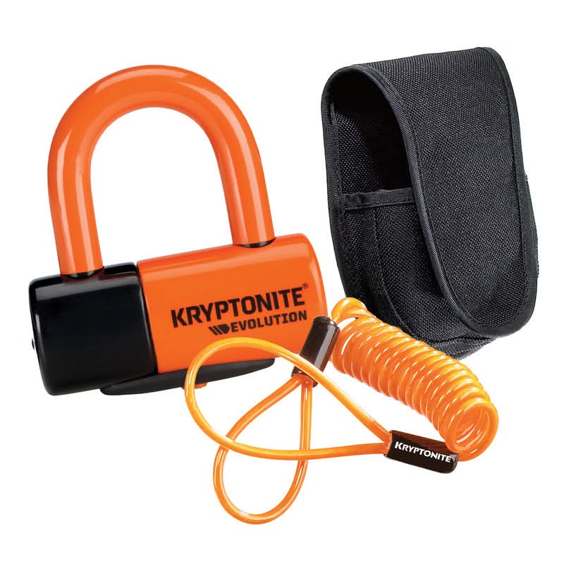 BLOKADA TARCZY HAMULCOWEJ KRYPTONITE EVOLUTION DISC LOCK PREMIUM PACK ORANGE 3