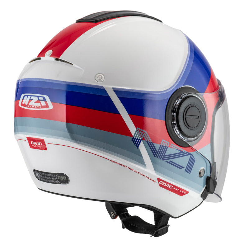 Kask Motocyklowy NZI Civic Sunset White Blue Red 7 362458_ZAL854768.jpg