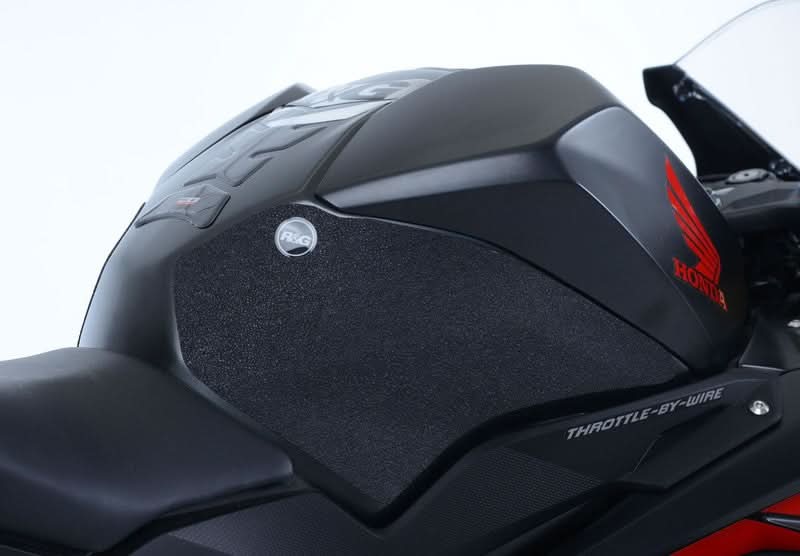 NAKLEJKA NA BAK TANKPAD ANTYPOŚLIZGOWY 2 CZĘŚCI RG RACING HONDA CBR250RR (17-) CLEAR 1