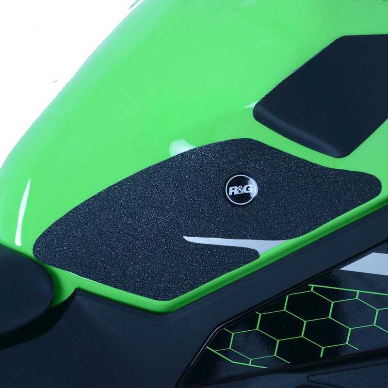 NAKLEJKA NA BAK TANKPAD ANTYPOŚLIZGOWY 2 CZĘŚCI RG RACING KAWASAKI ZX-25R 20- BLACK 1