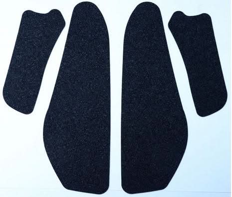 NAKLEJKA NA BAK TANKPAD ANTYPOŚLIZGOWY 4 CZĘŚCI RG RACING TRIUMPH DAYTONA 955I 02-06 BLACK 1