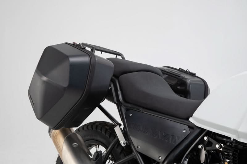 ZESTAW KUFRÓW BOCZNYCH URBAN ABS I STELAŻY SW-MOTECH ROYAL ENFIELD HIMALAYAN (18-) BLACK 2X16,5L 3