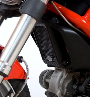 OSŁONA CHŁODNICY OLEJU RG RACING DUCATI M1100 / M1100S / M1100 EVO, M795, M796 RED 1