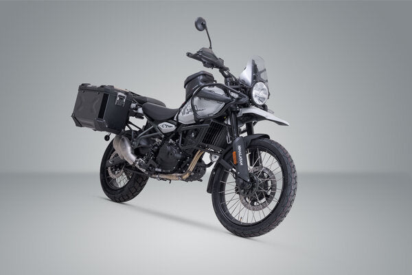 ZESTAW KUFRÓW BOCZNYCH TRAX ADV I STELAŻY SW-MOTECH ROYAL ENFIELD HIMALAYAN 450 (23-) BLACK 45/45L 3