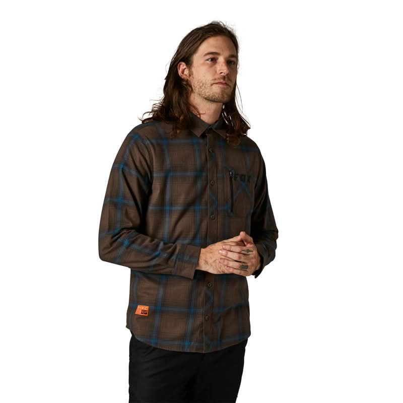 Koszula Fox Gamut Stretch Flannel Dirt 1 222798_ZAL430798.jpg