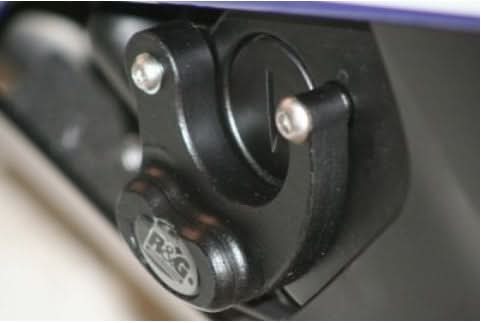 SLIDERY SILNIKA RG RACING YAMAHA R6 08-, PRAWA STRONA BLACK 1