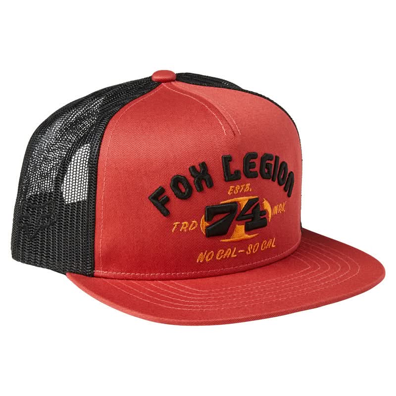 Czapka z Daszkiem Fox At Bay Snapback Red Clay 1 230738_ZAL452264.jpg