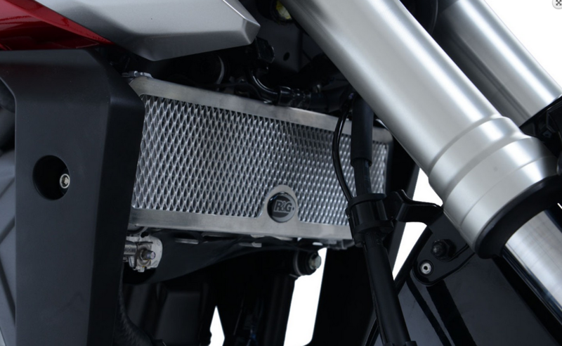 OSŁONA CHŁODNICY RG RACING HONDA CB125R 18- BLACK 1